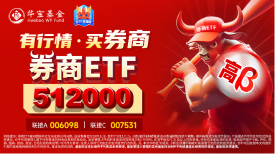 兩股漲停，東方財富漲超7%，再登A股成交榜首！券商ETF（512000）翹尾拉漲3．63%，二期行情來了？