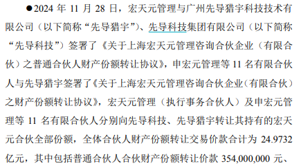 雙雙復(fù)牌！“先導(dǎo)系”豪擲25億元，入主萬業(yè)企業(yè)、拿下上工申貝